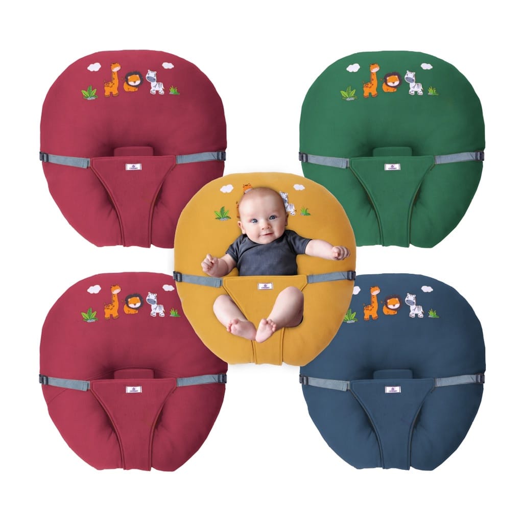 Cintaka Bantal Sofa Bayi Bordir Motif Zoo - CTB3003