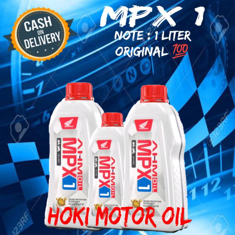 Oli AHM MPX1 1 liter original / asli