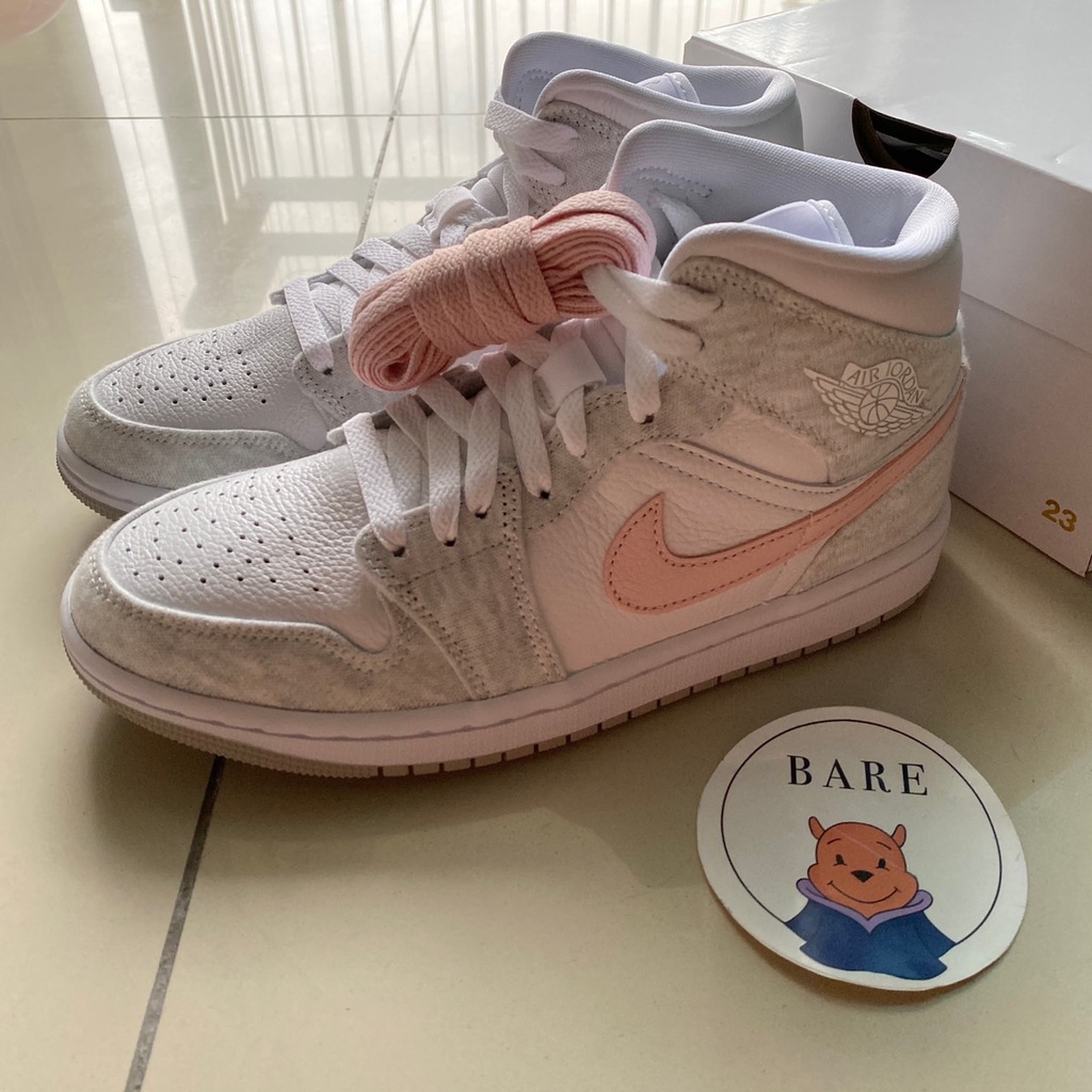 Air Jordan 1 Mid SE Light Iron Ore WMNS [DN4045-001]