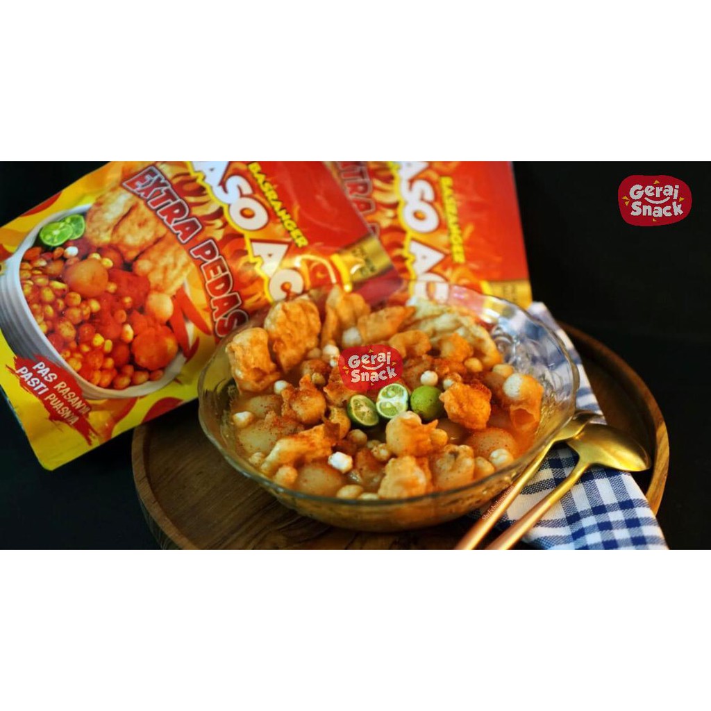 Baso Aci Basranger Extra Pedas Jeruk Limau Best Seller  200 g