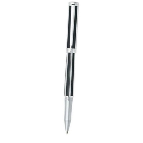 

Sheaffer® Intensity Jet Black Striped Featuring Chrome Plate Trim Rollerball