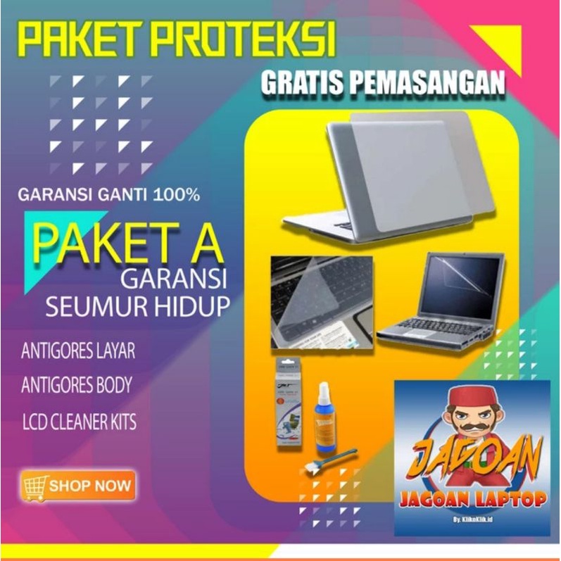 antigores laptop full body laminating murah