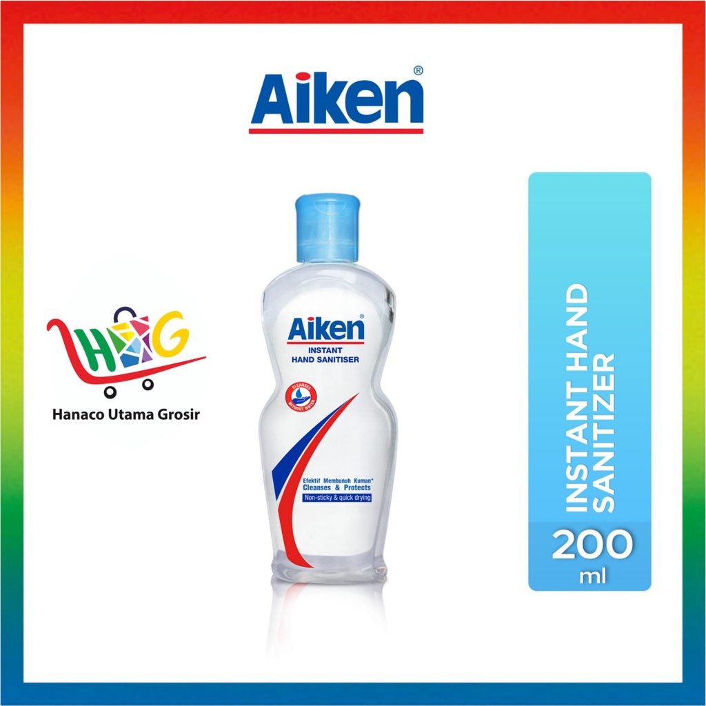 Aiken Instan Hand Sanitiser 200ml