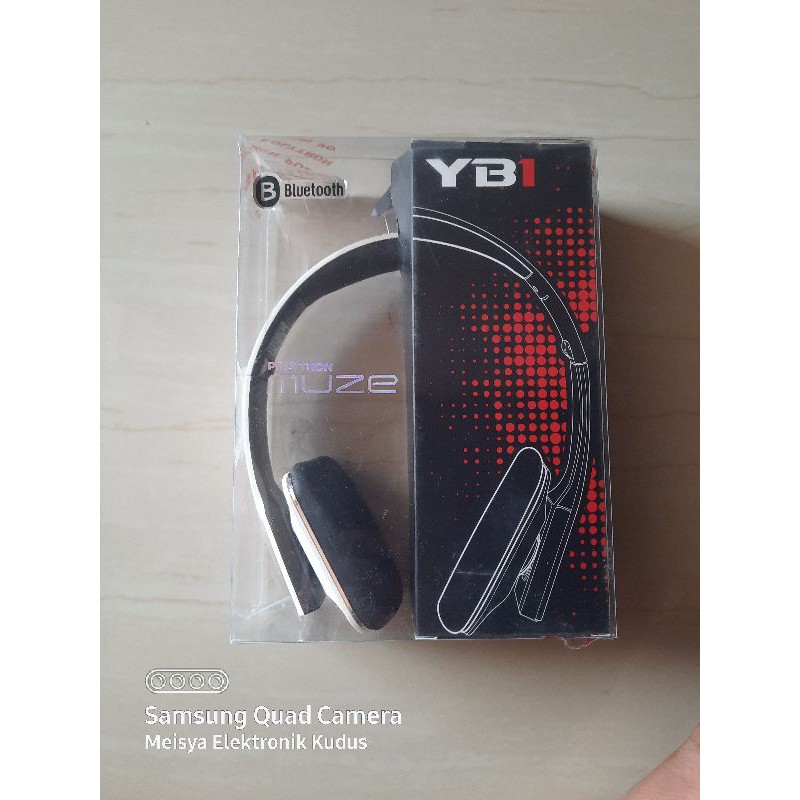 HETSET/ HEADSET/HEADPHONE/EARPHONE BLUETOOTH POLYTRON MUZE PHP YB1 BS