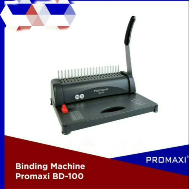 

BINDING/MESIN JILID/MESIN BINDING PROMAXI#GARANSI ORIGINAL