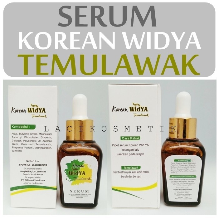 ✨LACIKOSME✨ TEMULAWAK SABUN WIDYA / TONER / SERUM KOREAN WIDYA ORIGINAL THE FACE EYEBROW