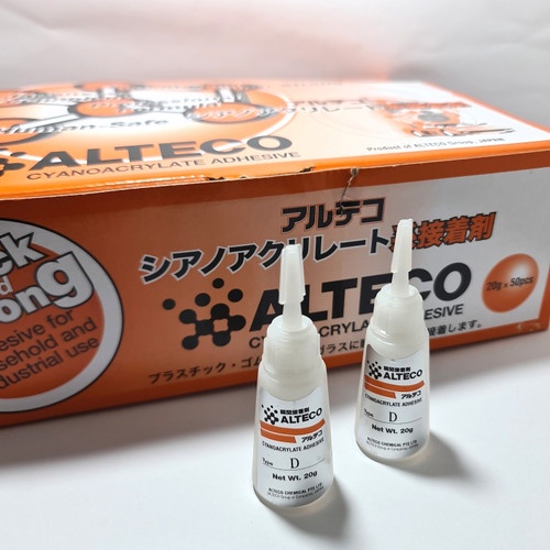 

lem korea tetes cair kayu akrilik besi kulit kuat super superglue instant glue excellent Alteco Lem D 20gr / Instant Glue / Power Glue / Lem Mika Lem D Korea Kualitas Super / Lem Cair Serbaguna Power Glue Botol