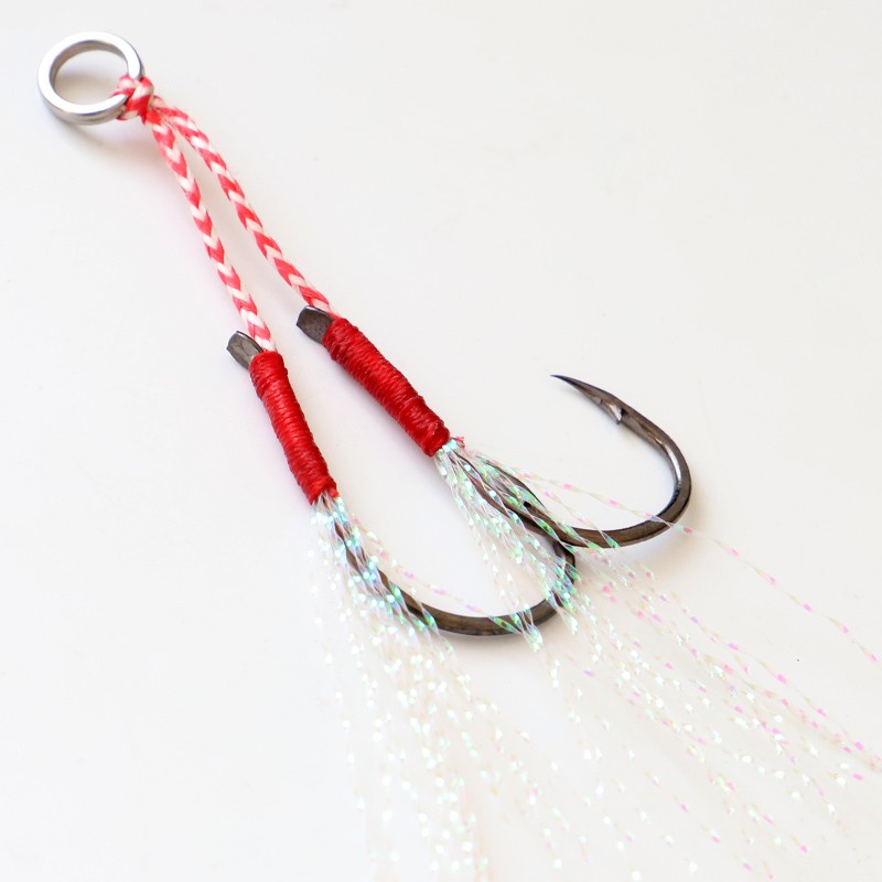 1Pcs New Fishing Hook Single Hook Assist  Hook And Hook Double Hook Assist Hook Fishing Gear