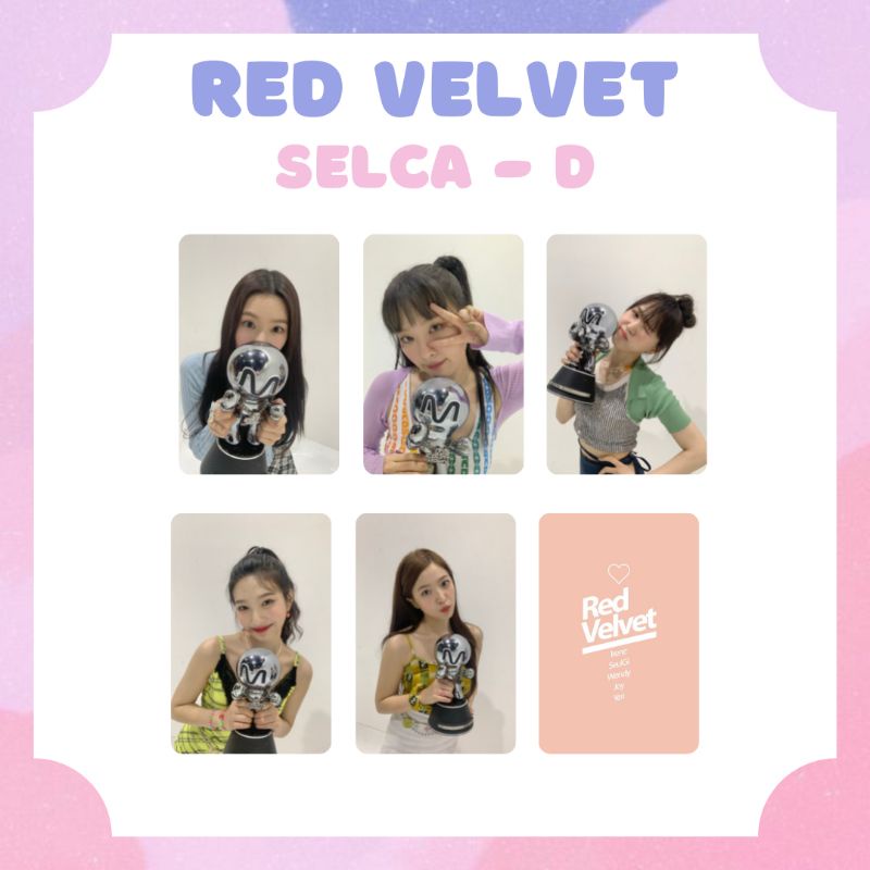 [RED VELVET] PHOTOCARD SELCA RED VELVET #2 ‼️ BACA DESKRIPSI ‼️