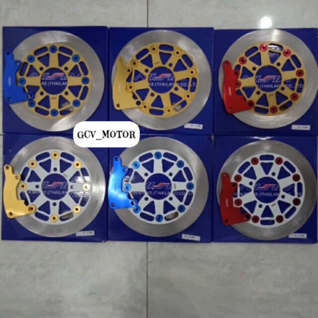 PIRINGAN CAKRAM DEPAN NISSIN PLUS BREKET KALIPER STANDAR BEAT FI BEAT CARBU VARIO 110 125 150 SCOOPY