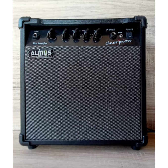 AMPLI GITAR BASS ALMUS Slim Scorpion with Aux