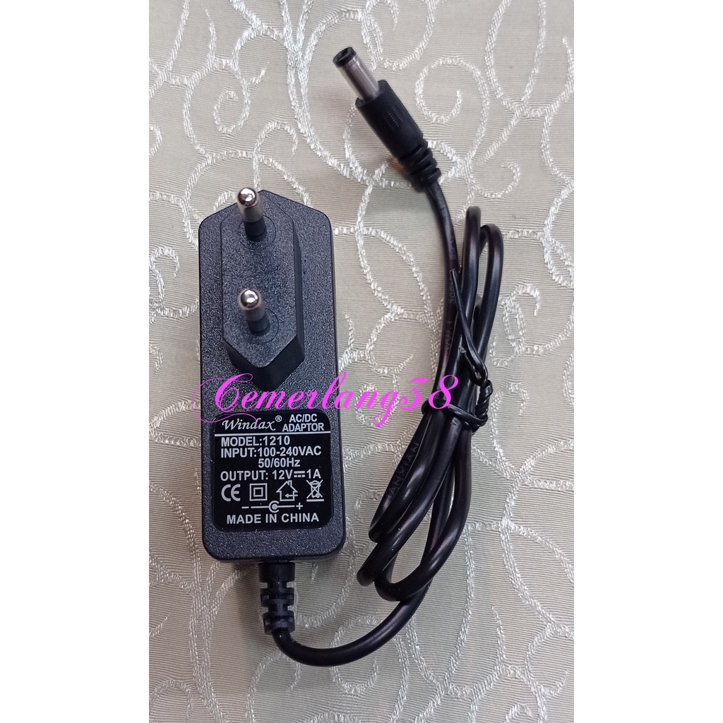 SALE!! 1A 12V BK 12 W Switching Adaptor Charger 12 V 1 A 12 Watt AC DC