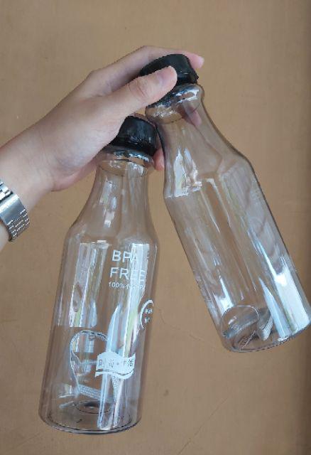  Botol  Minum Soda  BPA FREE Transparan Water Bottle Bening 