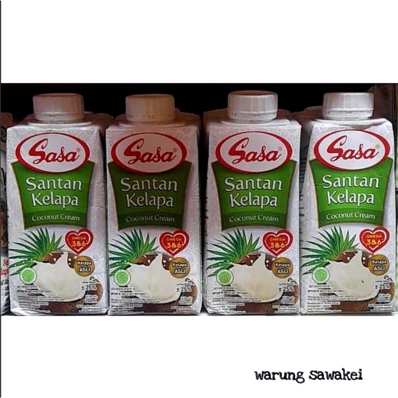 

Santan kelapa cair Sasa 200ml
