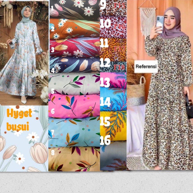 PAKET USAHA GROSIR 1(100rb get 5pcs gamis)