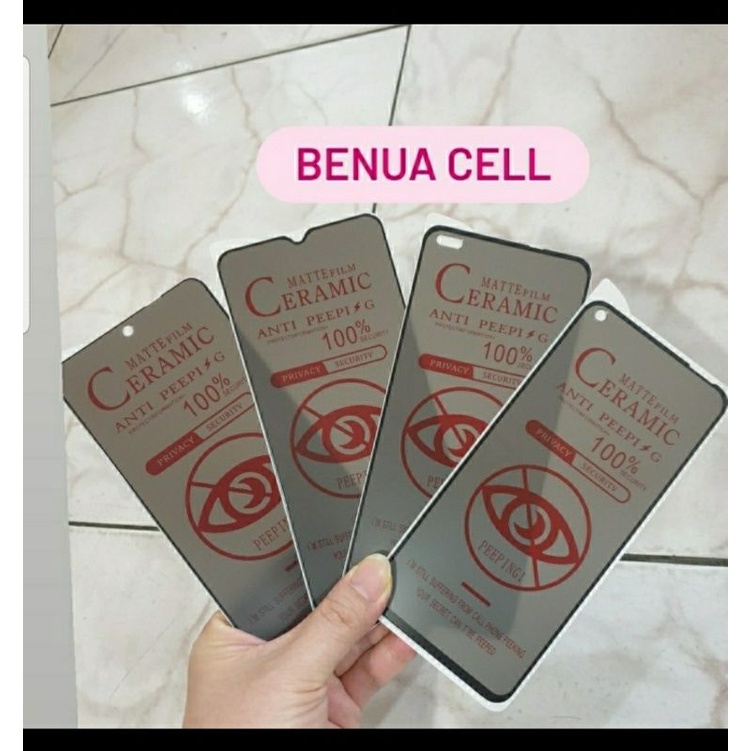 ANTI PECAH - CERAMIC SPY SAMSUNG A50,A20,A30,A01,M01 ANTI SPY CERAMIC