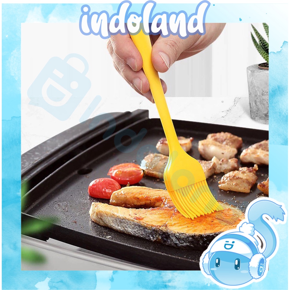 ☀INDOLAND☀ Kuas Silikon Ukuran Besar / Kuas Silicon / Kuas Full Silikon / Kuas Roti / Kuas Mentega / Kuas Kue / Kuas Untuk Masak / Kuas Silikon Tahan Panas/ Kuas Silicon / Koas Kue R699