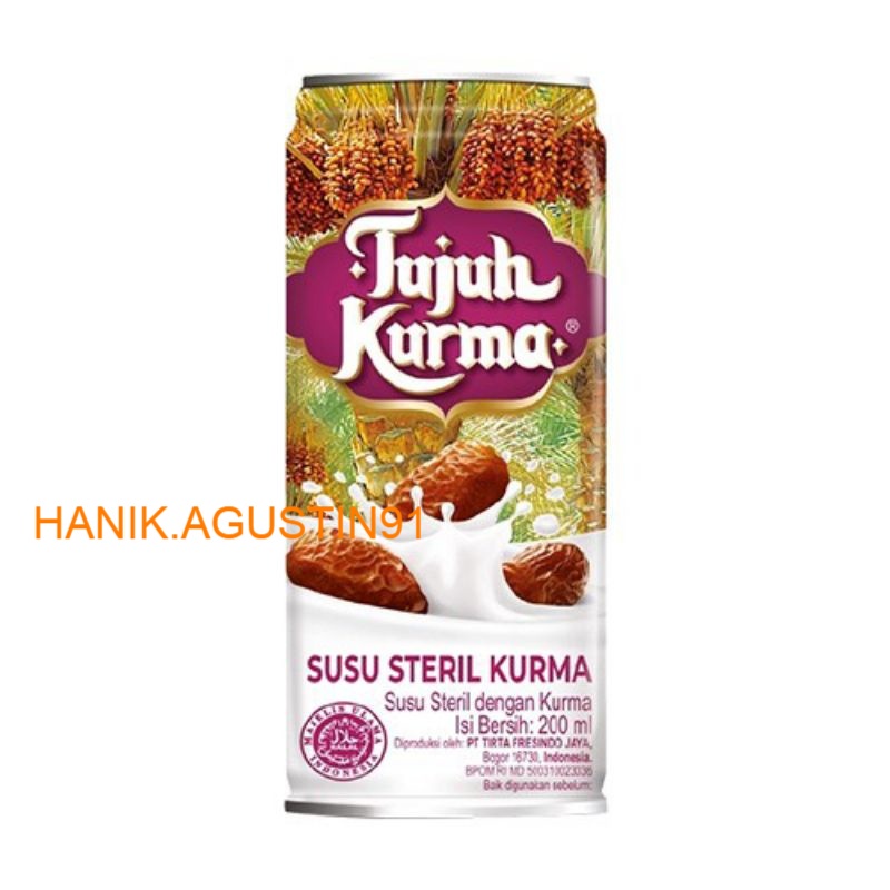 

susu steril tujuh kurma 200ml harga satuan SS91