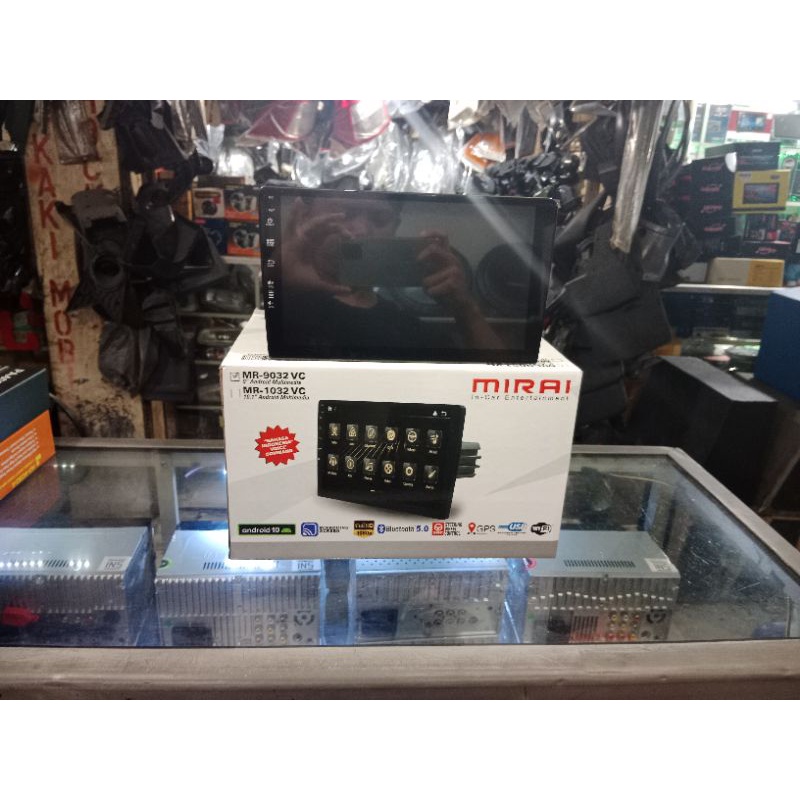 Headunit Doubledin Android  Mirai 9 inch seri MR-9032VC Ram 2 Rom 32 Audio Mobil