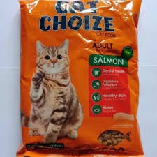 CAT CHOIZE ADULT SALMON REPACK 800GR MAKANAN KUCING KILOAN