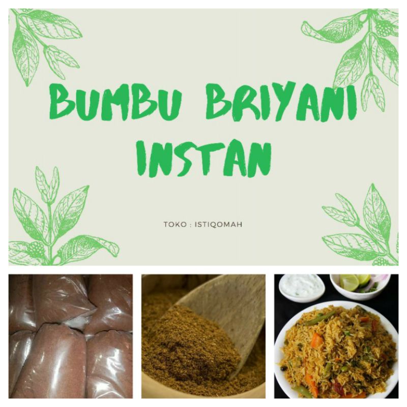 BUMBU NASI BRIYANI INSTAN 100 gram