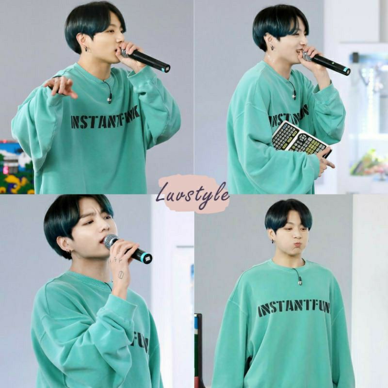 S - XXXXXL(6XL) Sweater SEVENTEEN Korean Style Lilac Crewneck Sweatshirt BIG SIZE Jeonghan Hoshi Mingyu Oversize Fleece S M L XL XXL XXXL 4XL 5XL 6XL Jumbo Pria Wanita