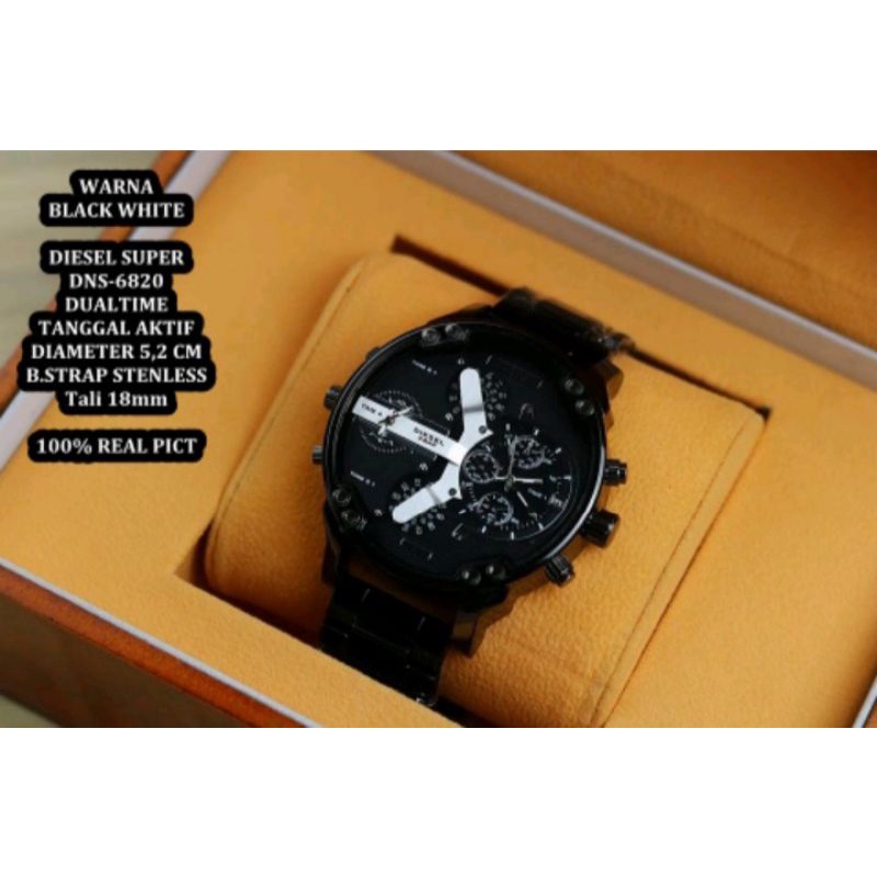 Jam Tangan Pria termurah Diesel 2time type Dz7333 dan DNS 6820