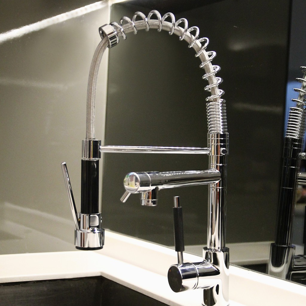Jual Kran Dapur Sink Panas Dingin Cuci Piring Restoran Keran Shower