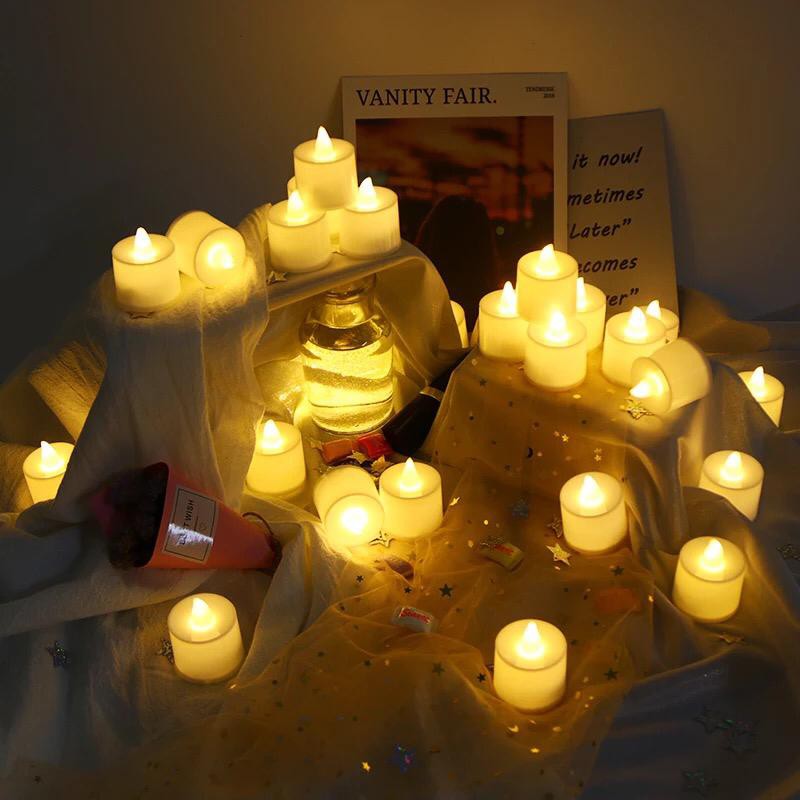 ❤️GTB❤️ E005 Lampu Tidur Lilin Elektric Led Mini Candle Light Dekorasi Portable Hias Import Murah cod