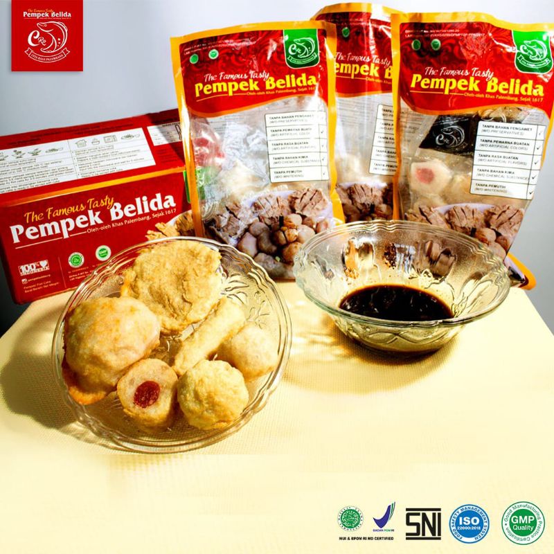 

pempek ikan belida asli palembang