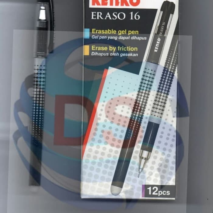 

PULPEN YANG DAPAT DIHAPUS ERASO 16 GEL KENKO