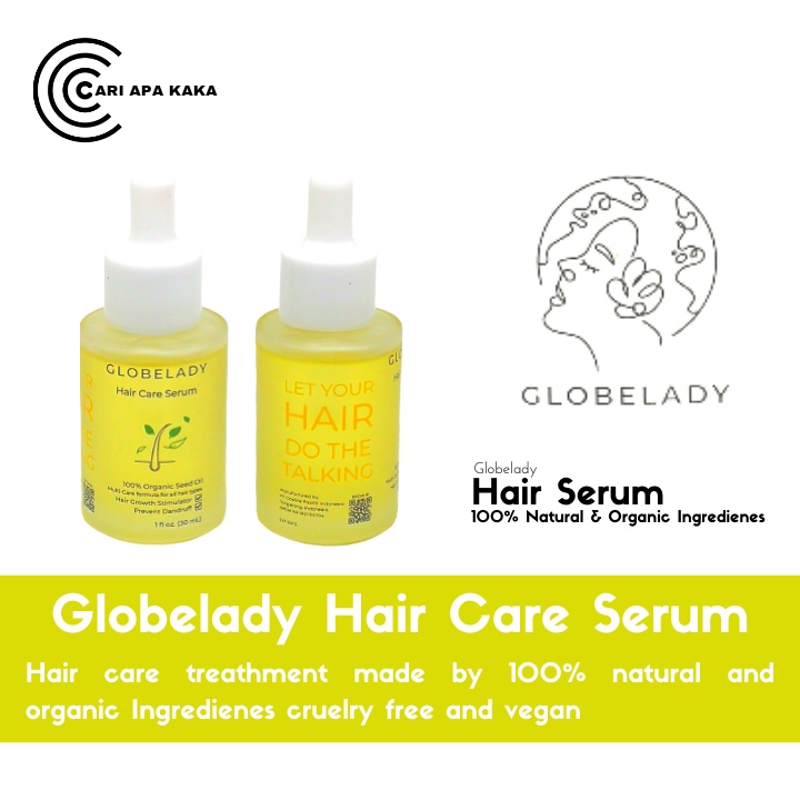Globelady Hair Care Serum 100% Natural Oil