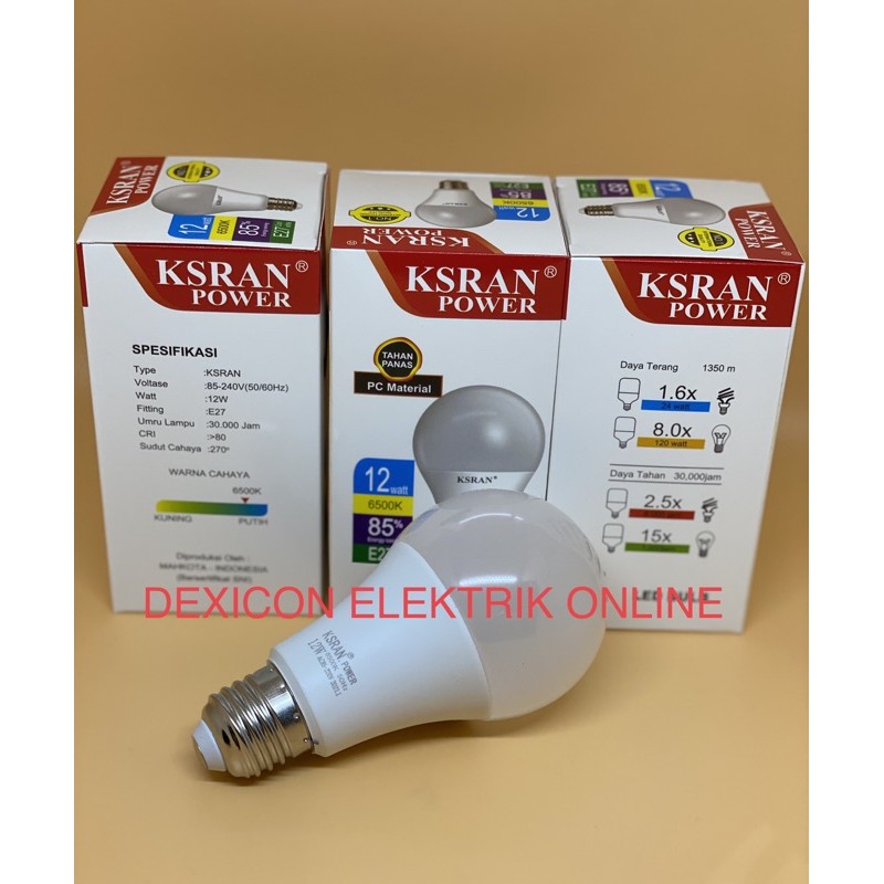 bohlam LED/KSRAN POWER BULB/lampu led/grosir lampu led/jual bohlam led/lampu led hemat energi/lampu bohlam
