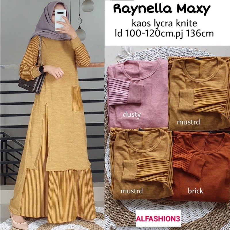 GAMIS LYCRA KNIT RAYNELLA MAXY BY ALFASHION