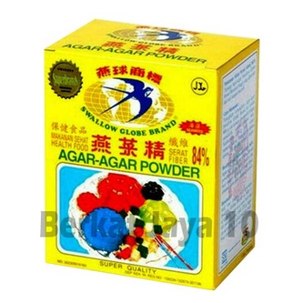 

PROMO [COD] SWALLOW GLOBE Dus Tepung Agar Agar Powder (isi 12 Sachet) - Merah