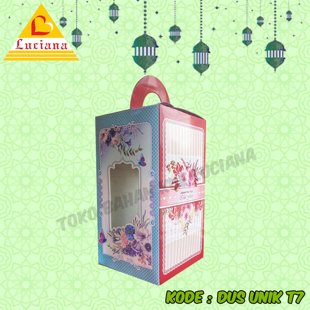 KARDUS UNIK KUE KERING T6/T7/T8