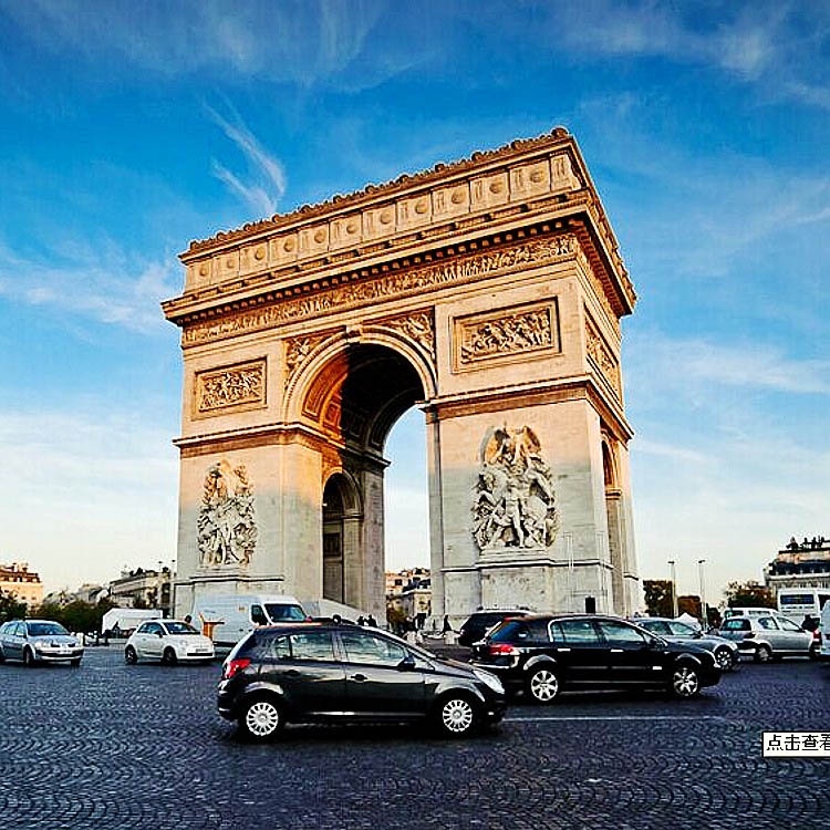 miniatur pajangan / Triumphal Arch Miniature Landmark / souvenir France icon