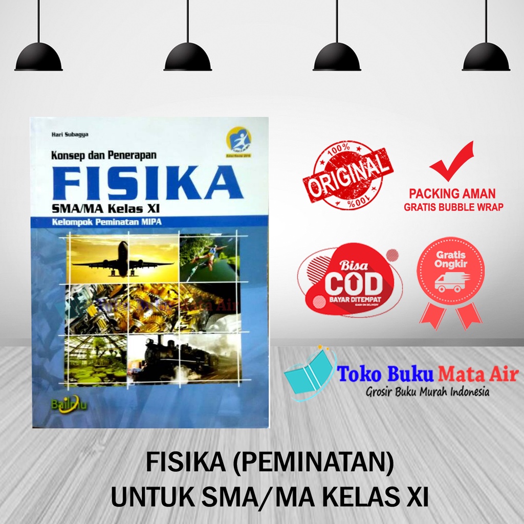 BEST SELLER ORIGINAL FISIKA PEMINATAN SMA/MA KELAS XI/2 - HARI BAILMU