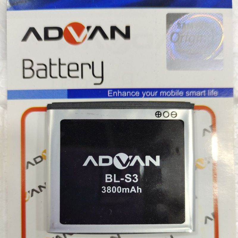 Battery | Baterai | Batre Advan BL-S3