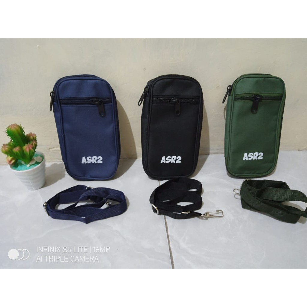 Tas Selempang Hp Pria Hanging Neckbag Terbaru Minimalis Bisa COD