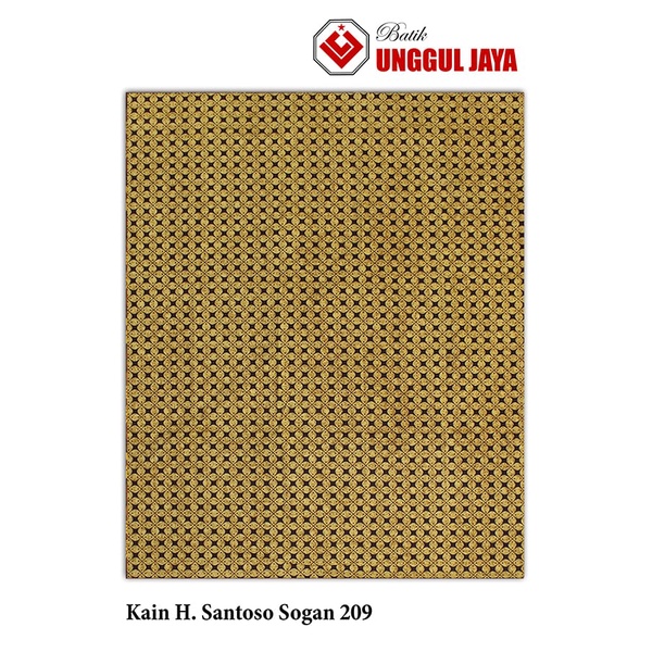 KAIN BATIK PANJANG H SANTOSO AAA SOGAN 209