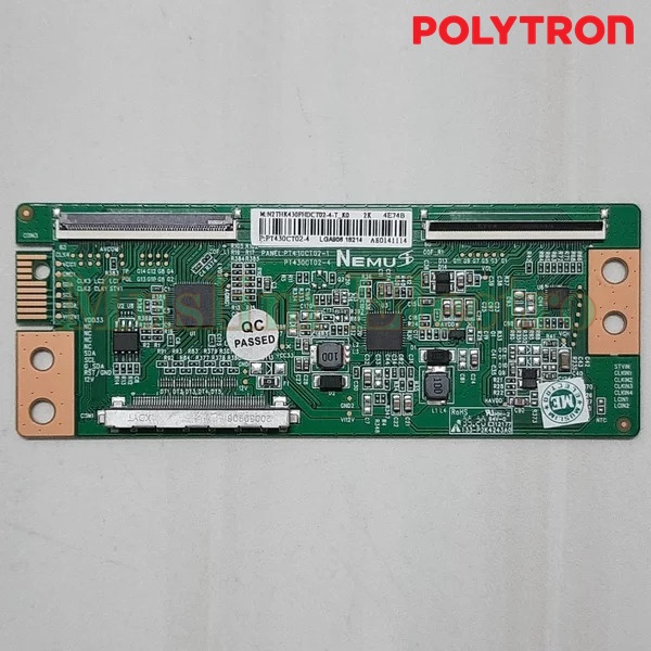 Tcon LED TV Polytron PLD43B1550 43B1550