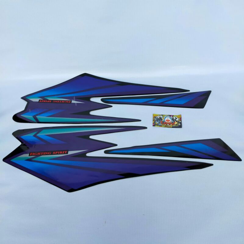 striping RX king setriping RX king sticker RX king stiker RX king list body rx king tahun 2002  biru