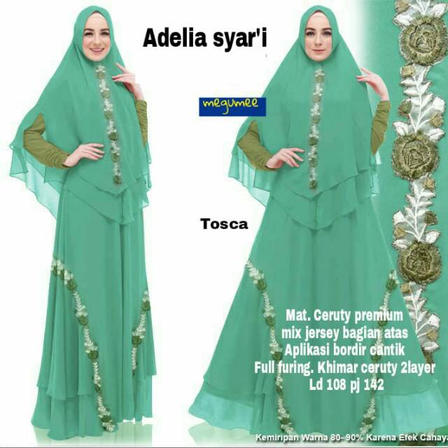 ADELIA GAMIS SYARI MURAH SOLO