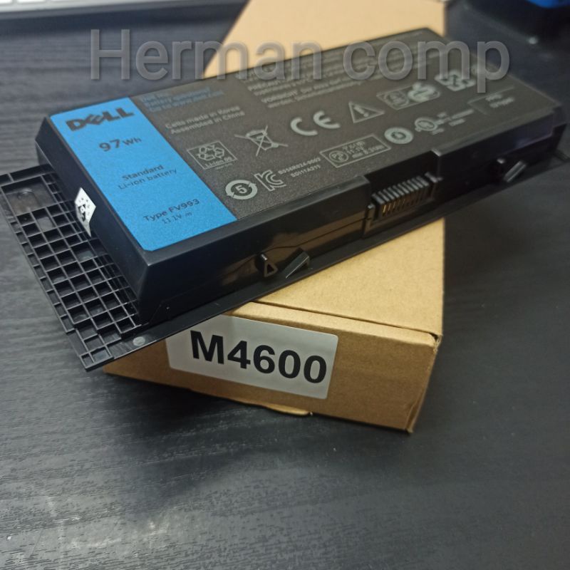 Original Baterai Laptop Dell Precision M4600 M4700 M4800 M6600 M6800 FV993 PG6RC R7PND