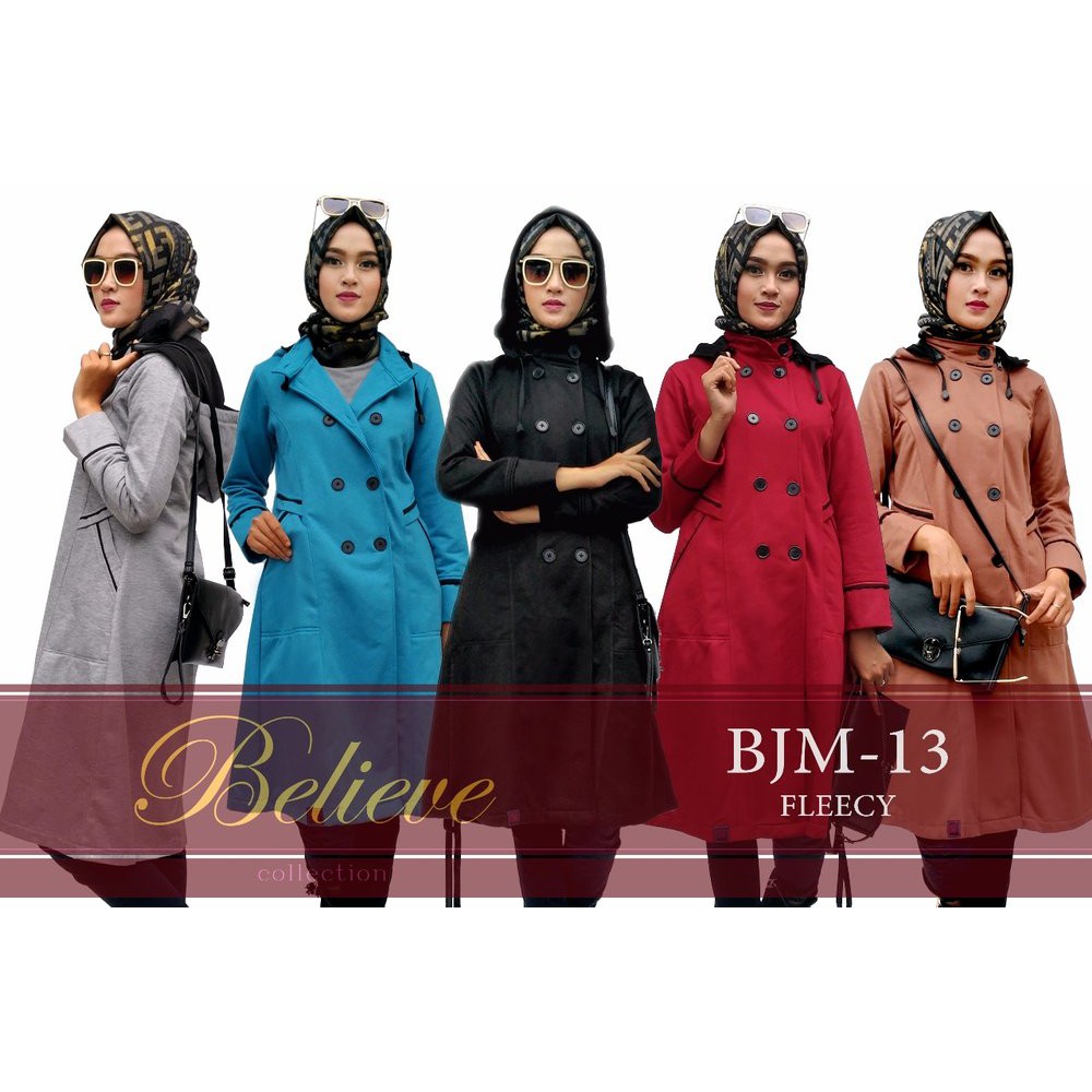 Believe jaket Muslimah BJM 13 Jaket Wanita Diskon