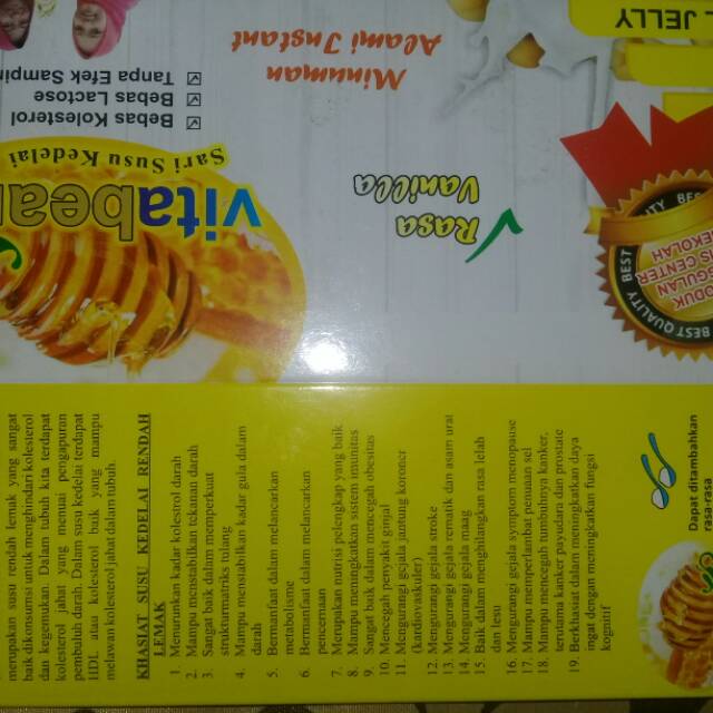 

Vitabean susu kedelai/pcs