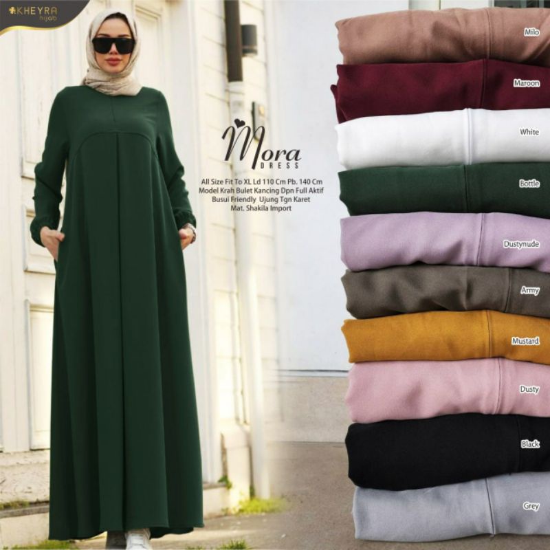 MORA DRESS Busui ORI KHEYRA | Dress Shakila Import