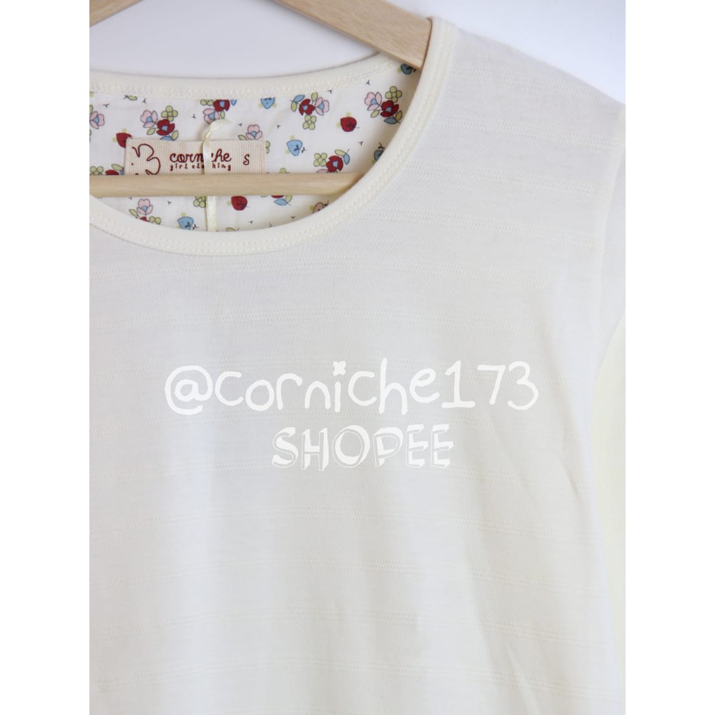 Corniche Martha Tee Off White - TS33144