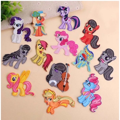 Iron On Embroidery Patch - Little Pony